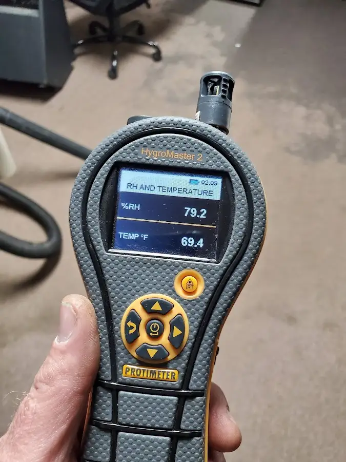 Moisture meter humidity assessment for Mold Remediation & Removal in Abingdon